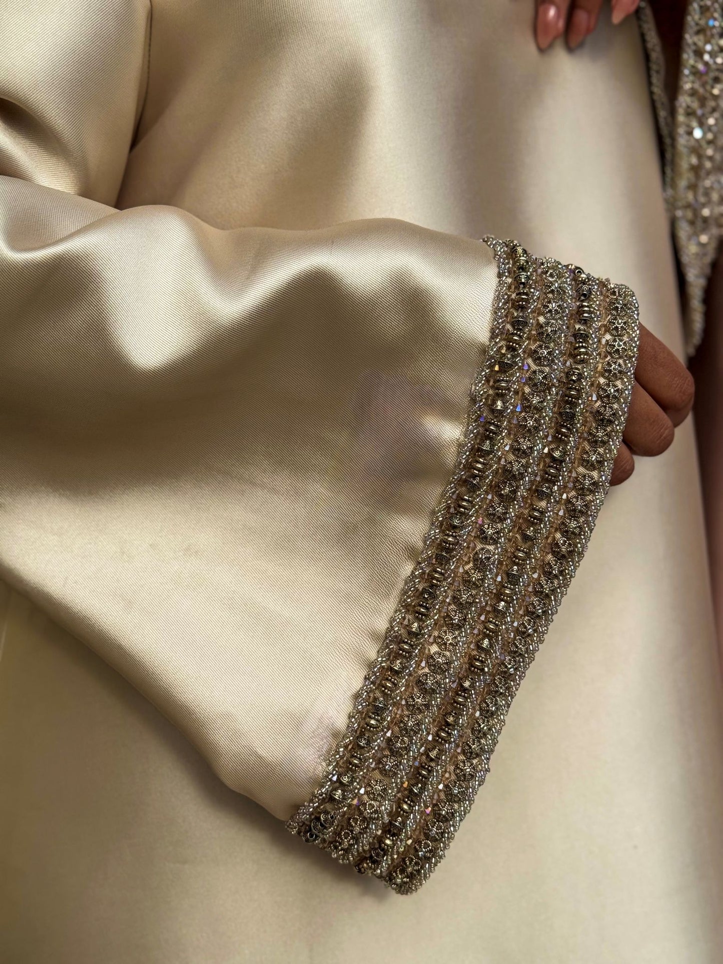 EMBELLISHED A-LINE GOWN