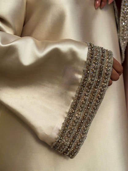 EMBELLISHED A-LINE GOWN