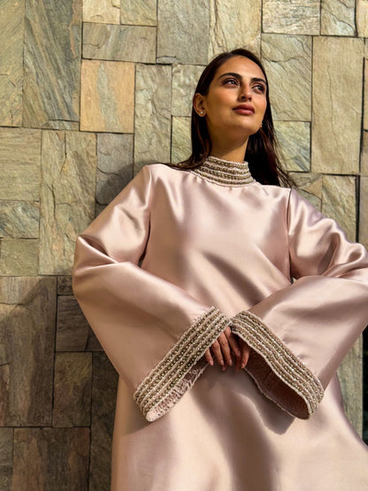 EMBELLISHED A-LINE GOWN