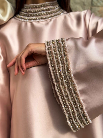 EMBELLISHED A-LINE GOWN