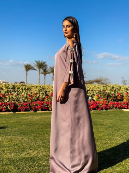 OPEN SLEEVES GOWN