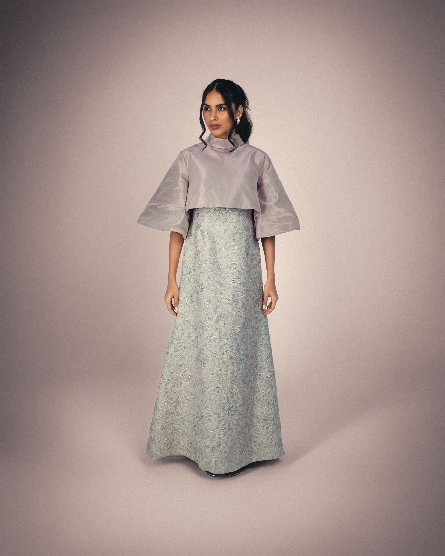 TWO PIECE A LINE DRESS