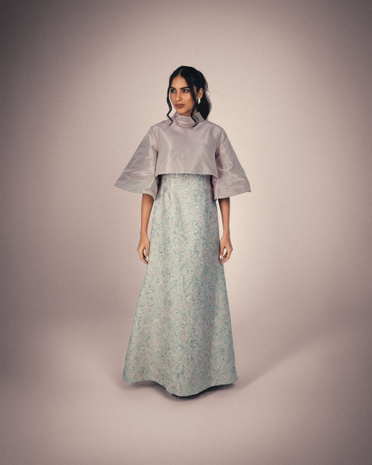 TWO PIECE A LINE DRESS