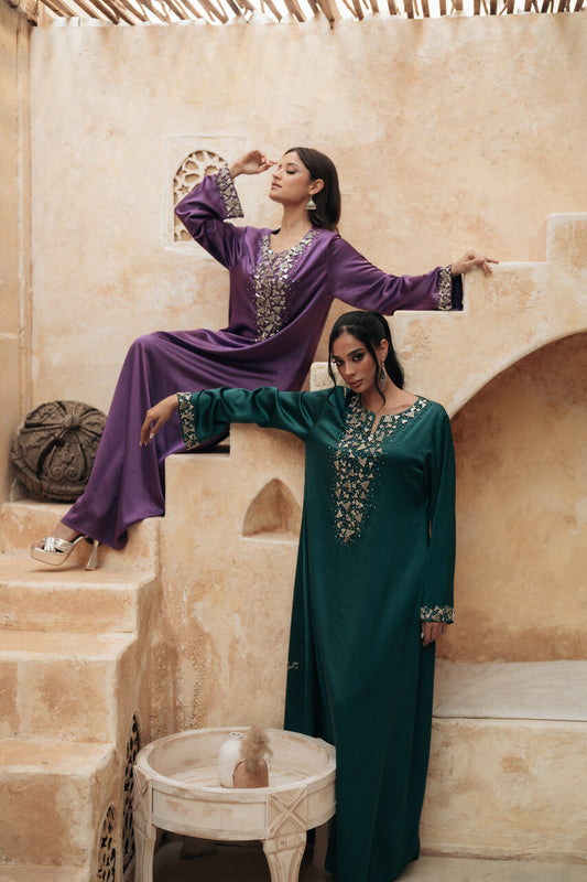 SILVER SCATTERED GOWN