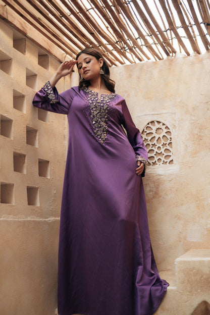 SILVER SCATTERED GOWN