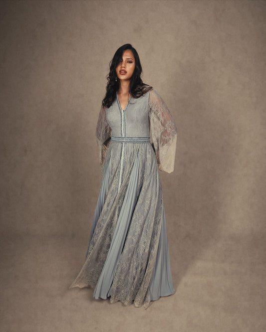 LACE BELL SLEEVES KAFTAN