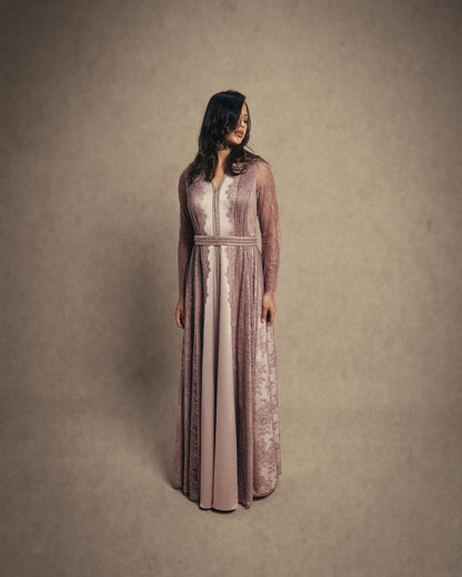 LACE PANELS KAFTAN