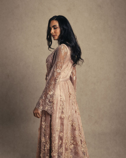LACE PANELS KAFTAN