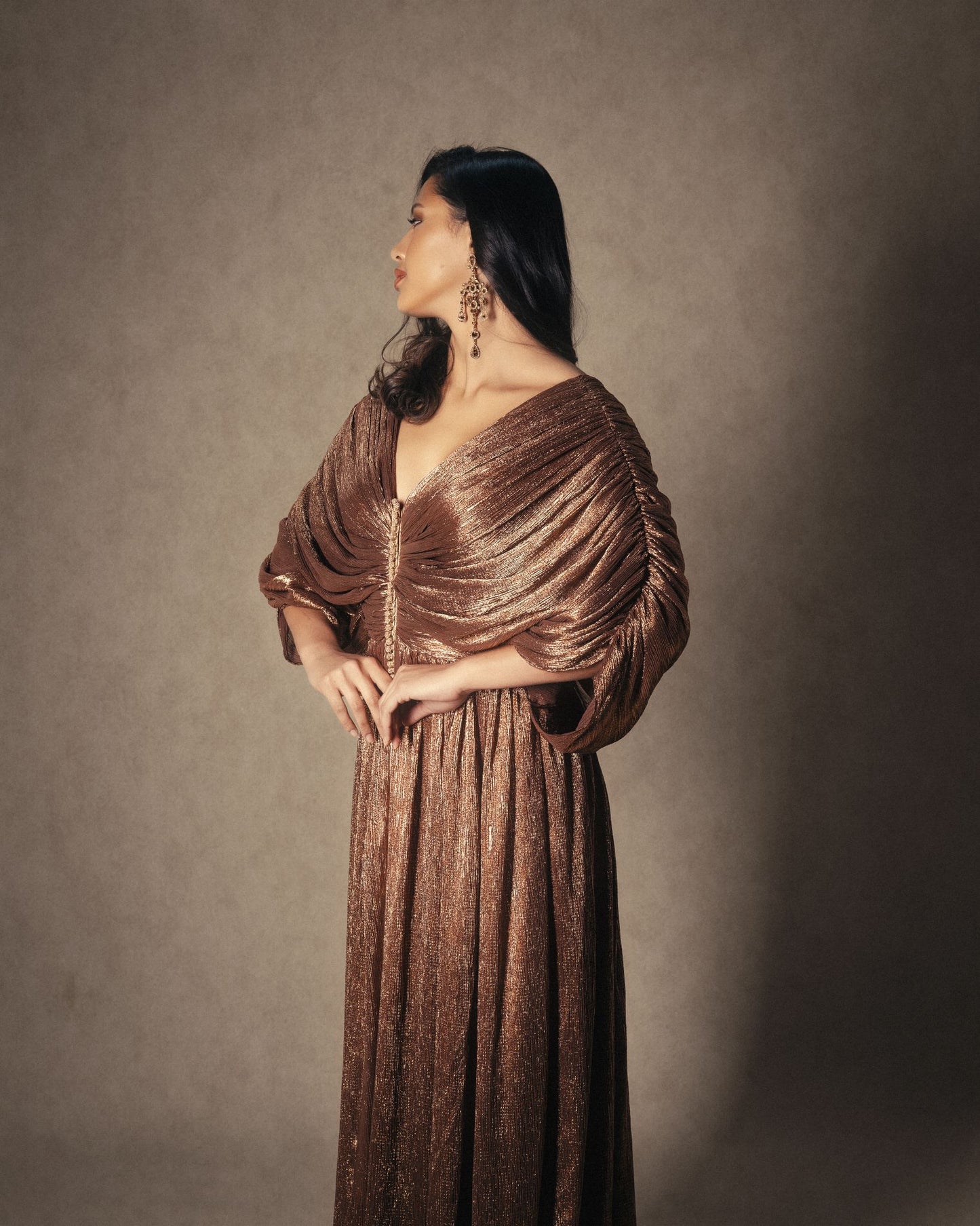SHIMMERY ROMAN DRESS