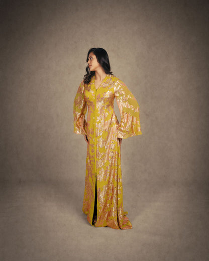 ROSE GOLD ACCENTS KAFTAN