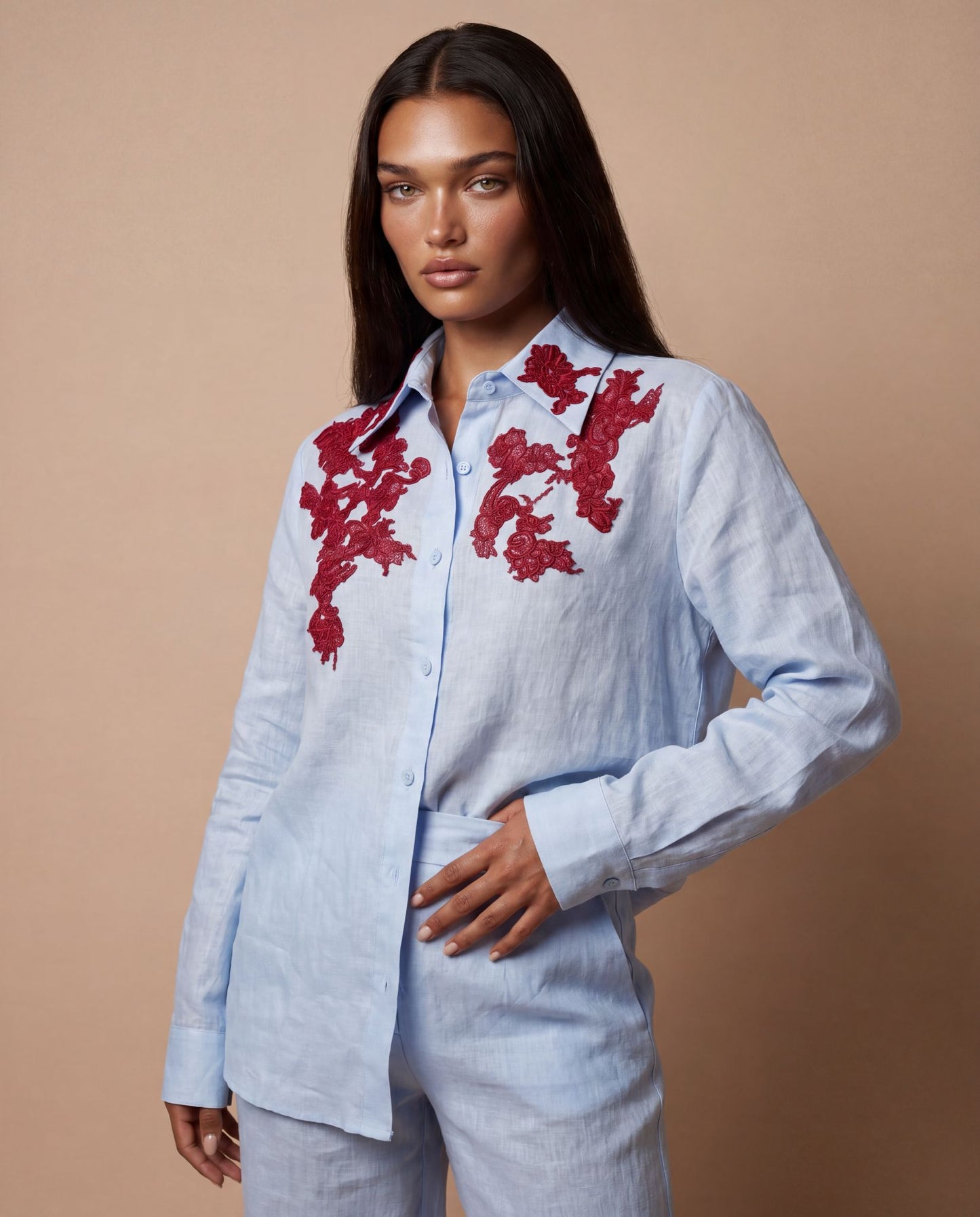 Étoile Lace Linen Set
