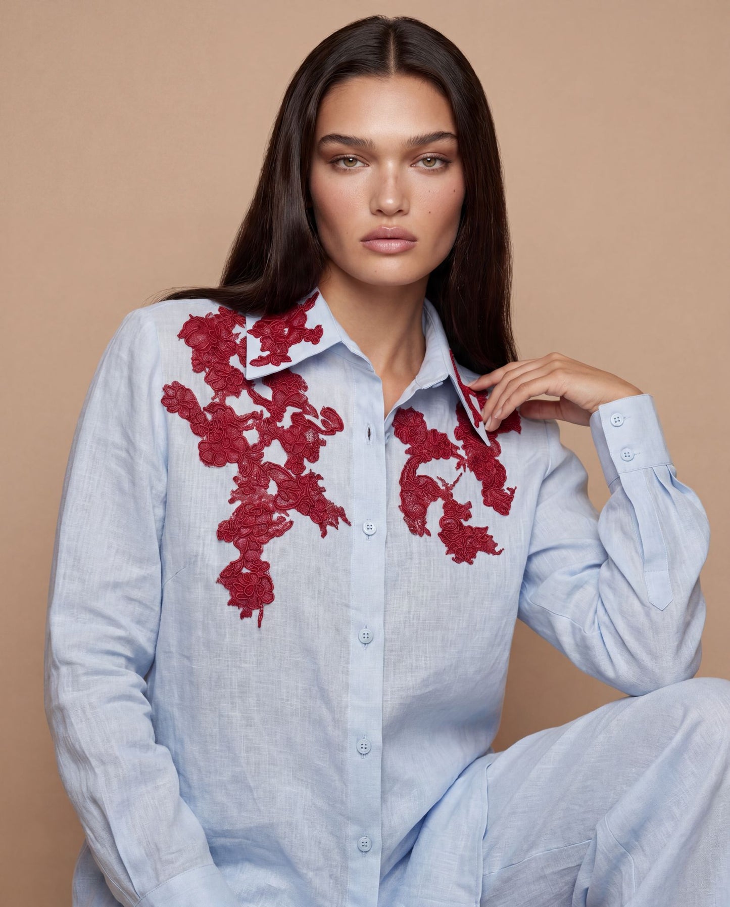 Étoile Lace Linen Set