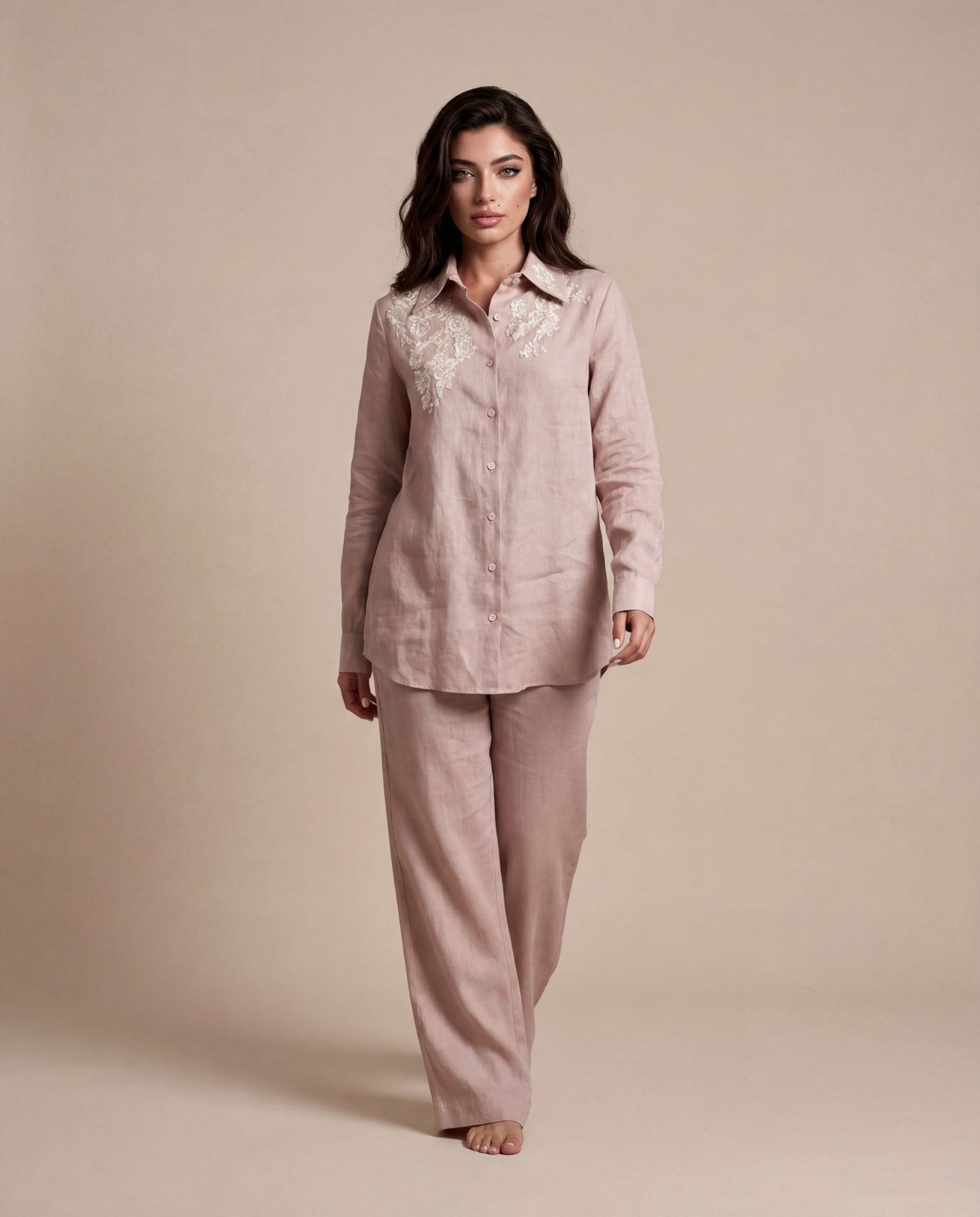Étoile Lace Linen Set