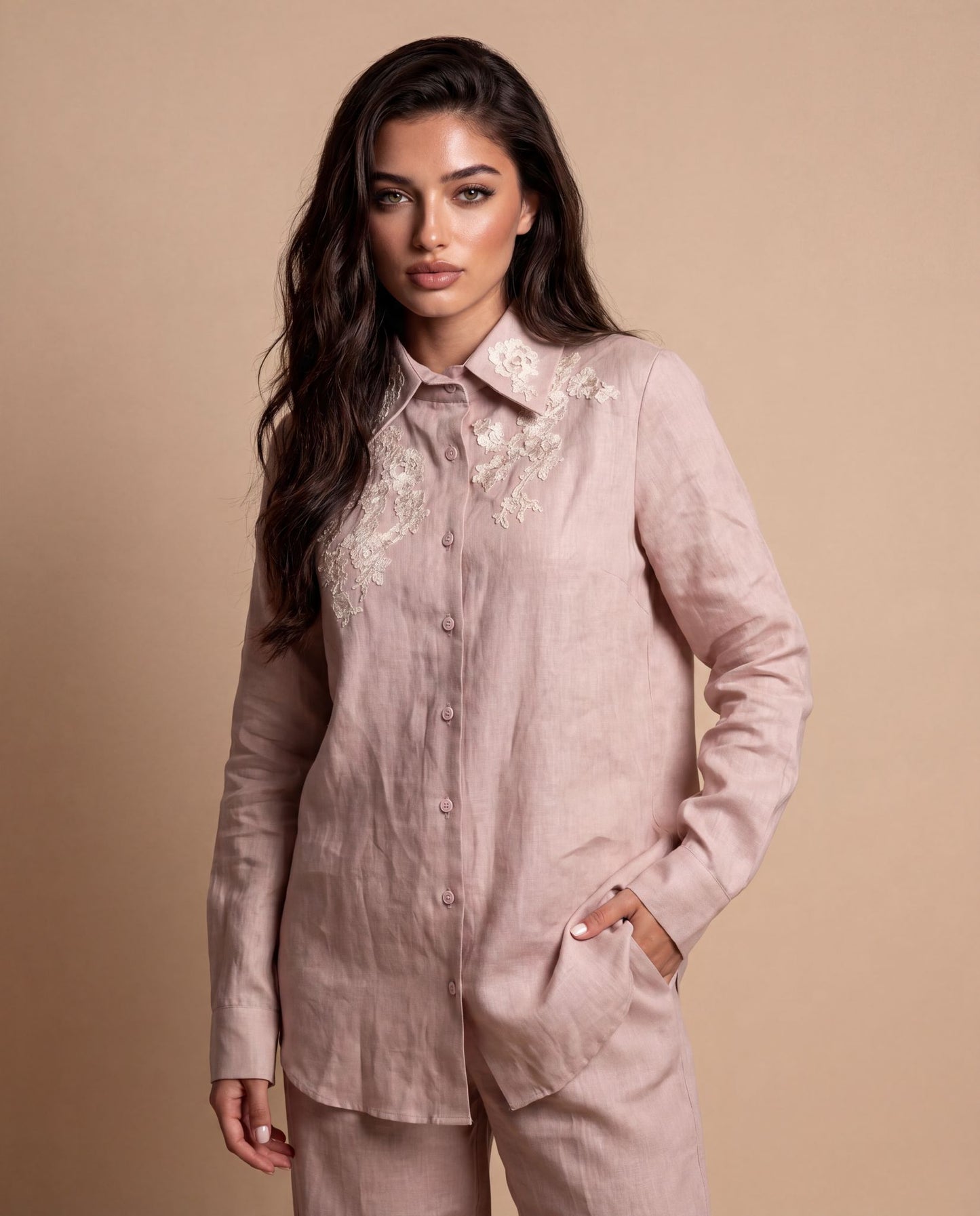 Étoile Lace Linen Set