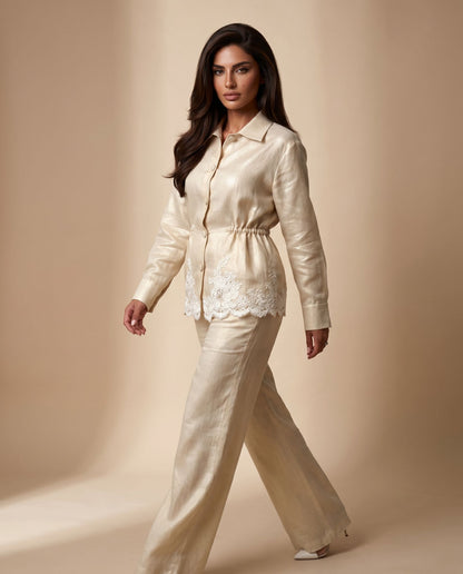 Lumière Dentelle Linen Set