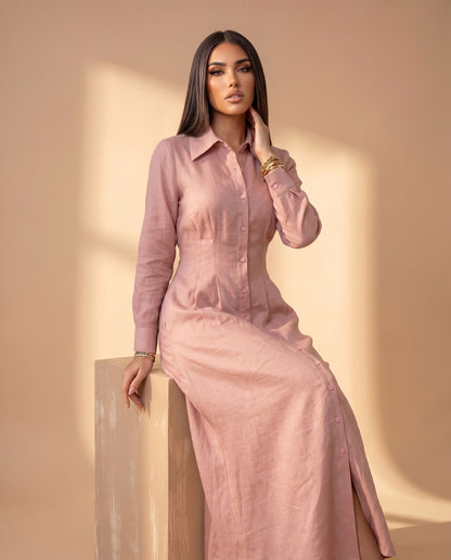 Rosalie Linen Dress