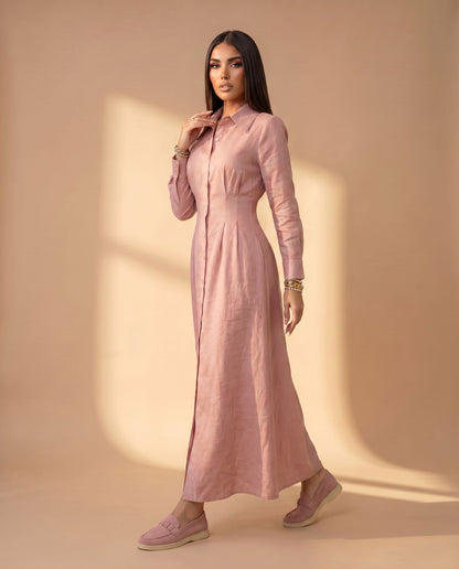 Rosalie Linen Dress