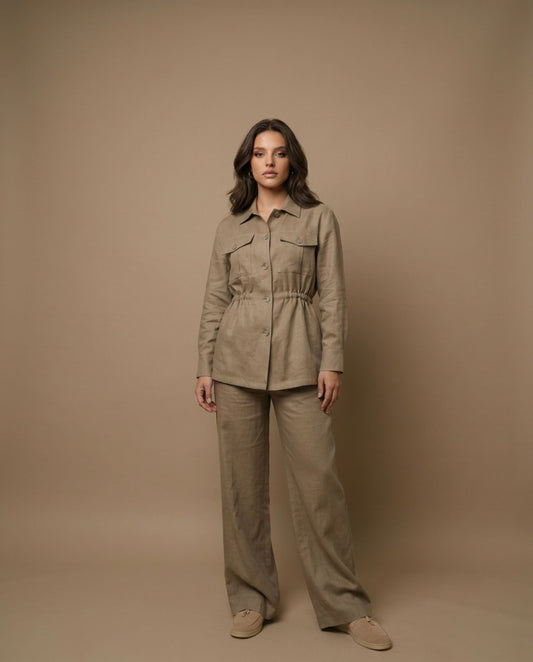 Terra Tailored Linen Set