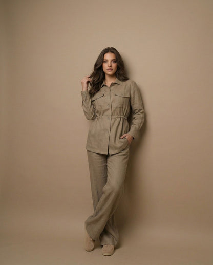 Terra Tailored Linen Set