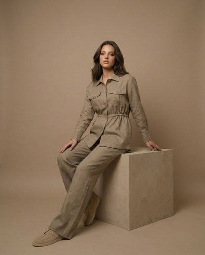 Terra Tailored Linen Set